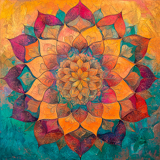 Color vortex: mandalas for meditation and relaxation - Digital Artwork 2