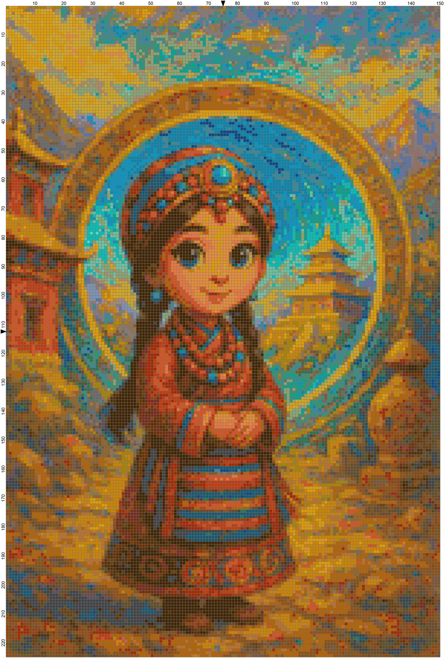 Little Princesses Around the World: Cross Stitch Patterns - Book 8