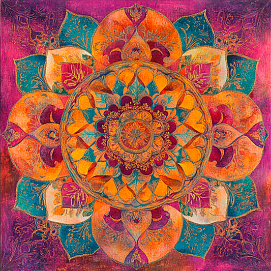 Color vortex: mandalas for meditation and relaxation - Digital Artwork 10