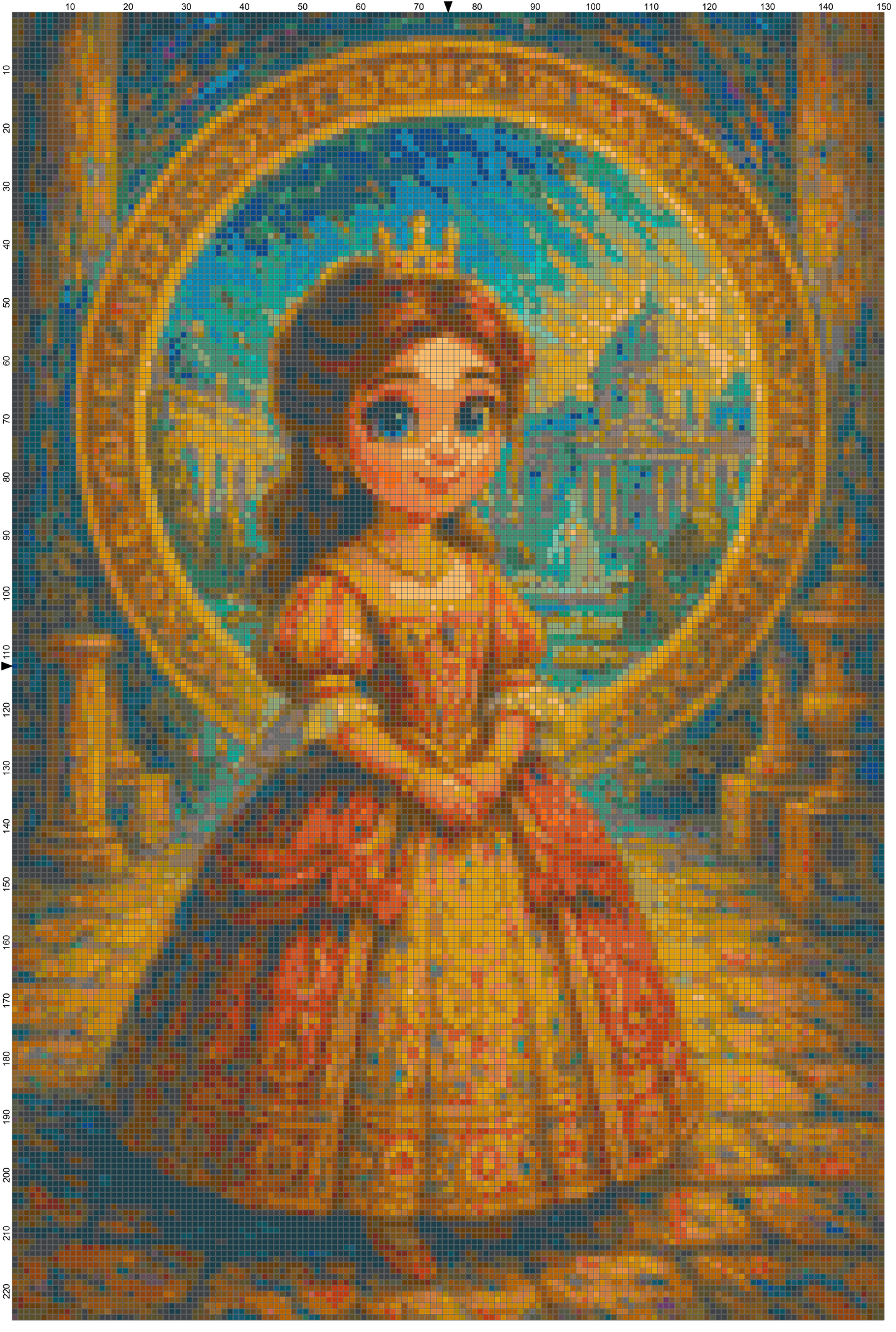 Little Princesses Around the World: Cross Stitch Patterns - Book 2