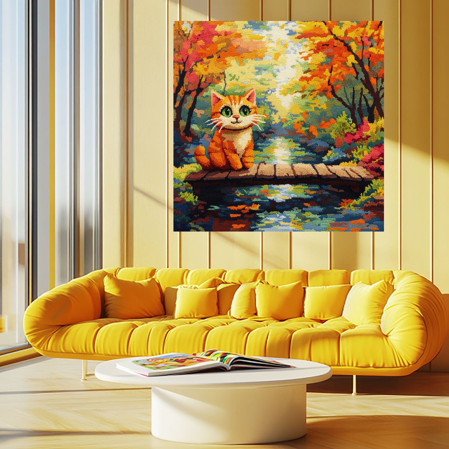 Latch Hook Magic Cats - Book 4