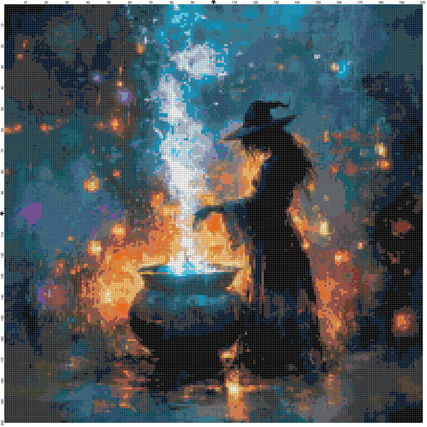 Magic Halloween: Cross Stitch Patterns - Book 15