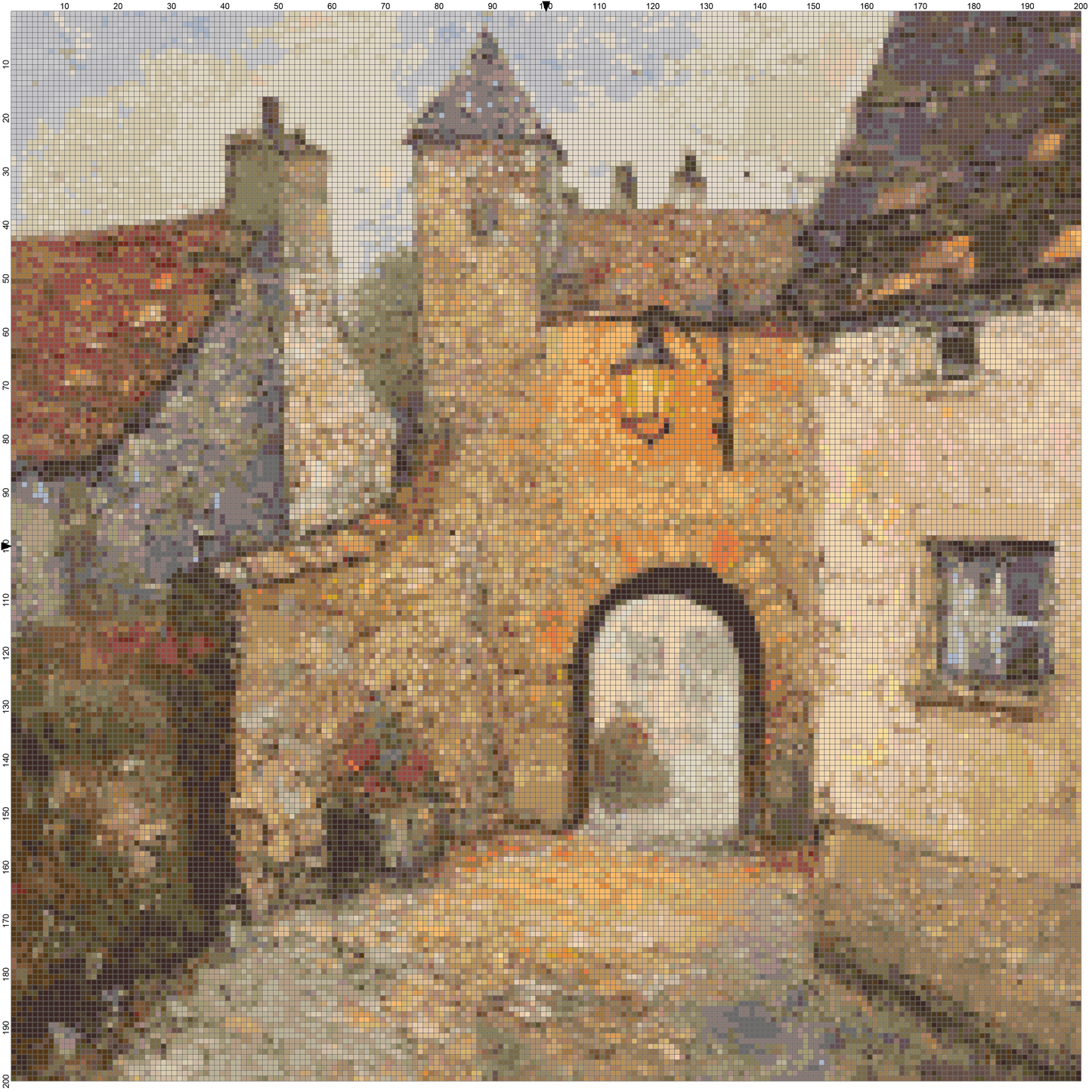 Romantic Architecture Collection: Cross Stitch Patterns - Book 3