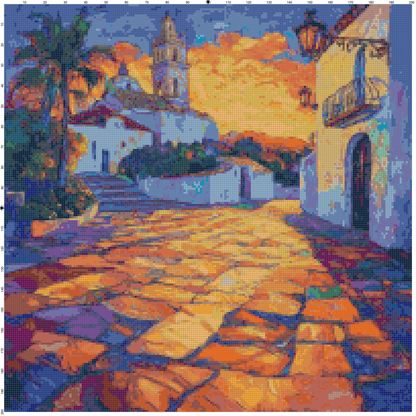 Romantic Architecture Collection: Cross Stitch Patterns - Book 9