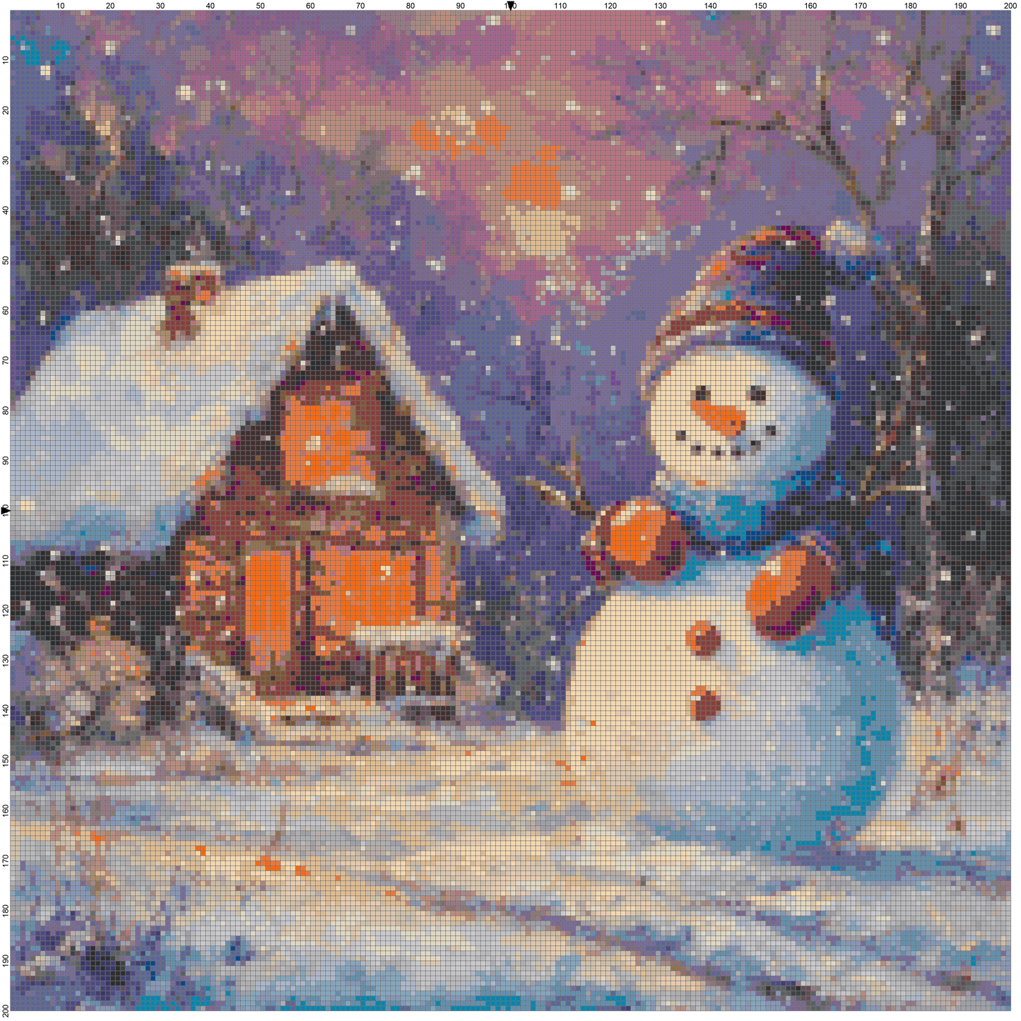 Magic Christmas: Christmas Cross Stitch Patterns - Book 9