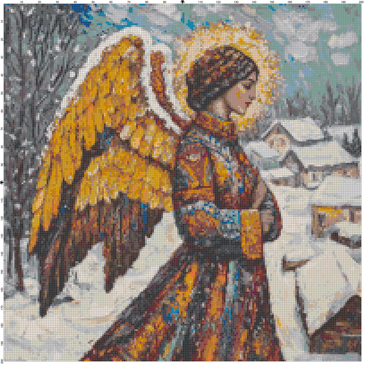 Angels: Christmas Cross Stitch Patterns - Book 14
