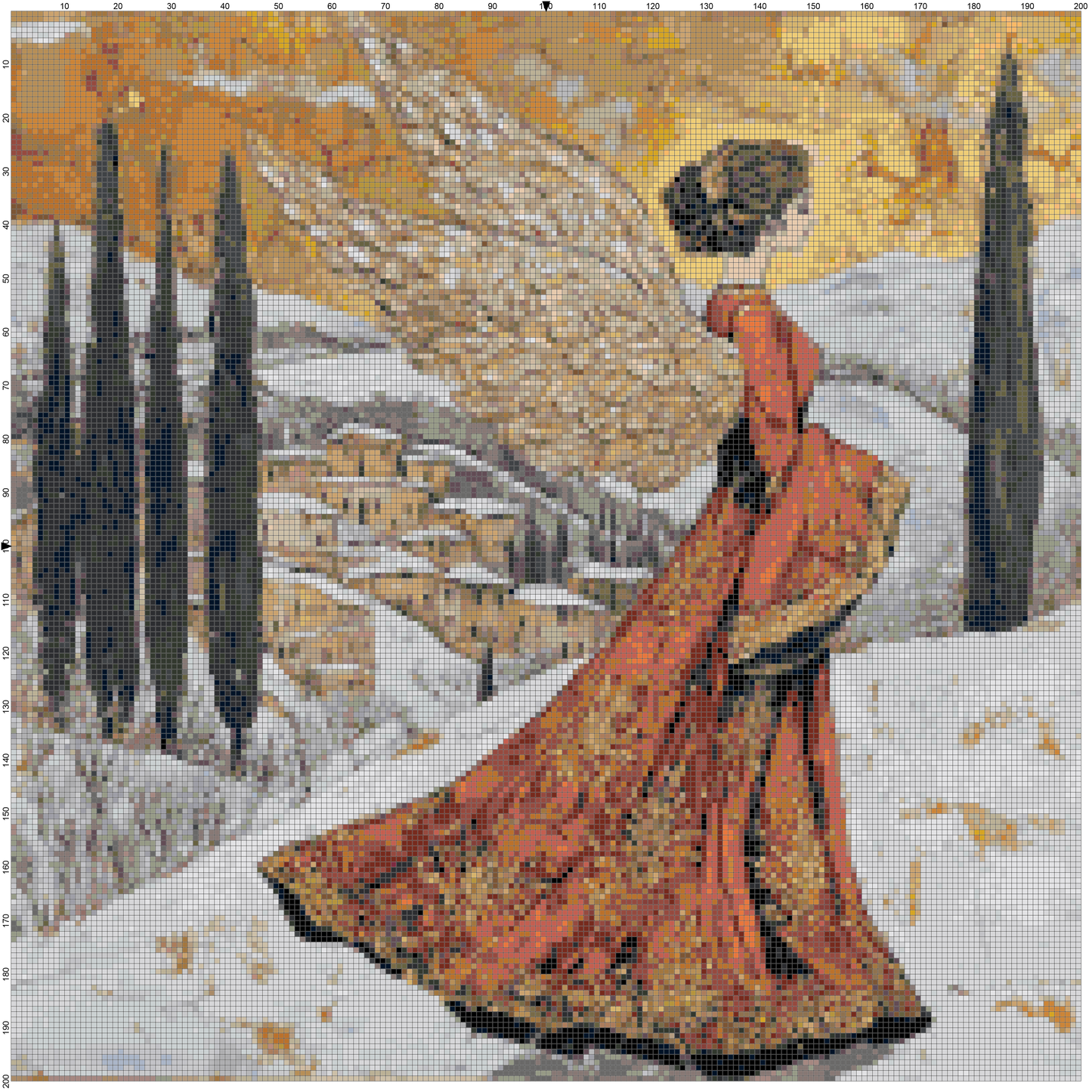 Angels: Christmas Cross Stitch Patterns - Book 18