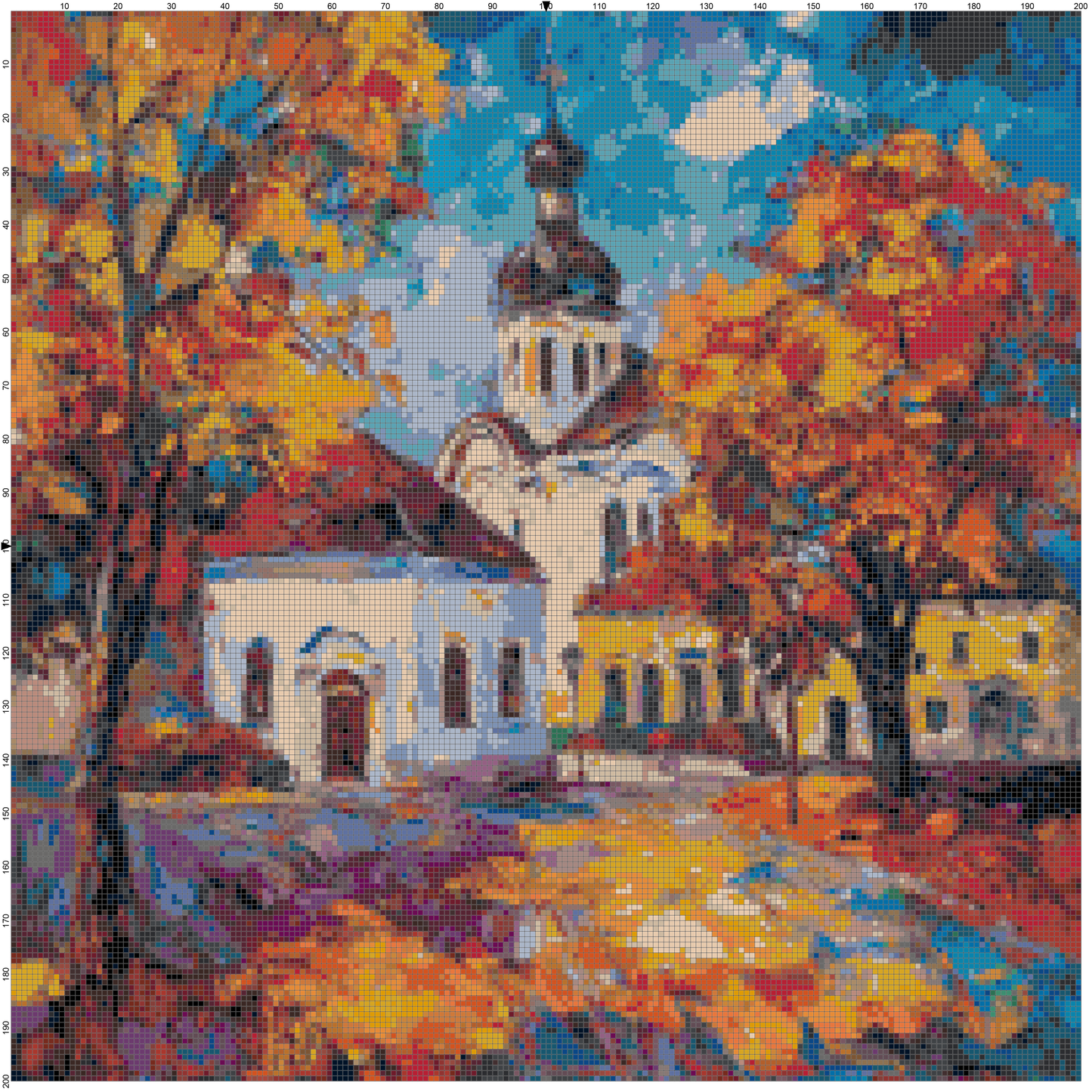 Romantic Architecture Collection: Cross Stitch Patterns - Book 15