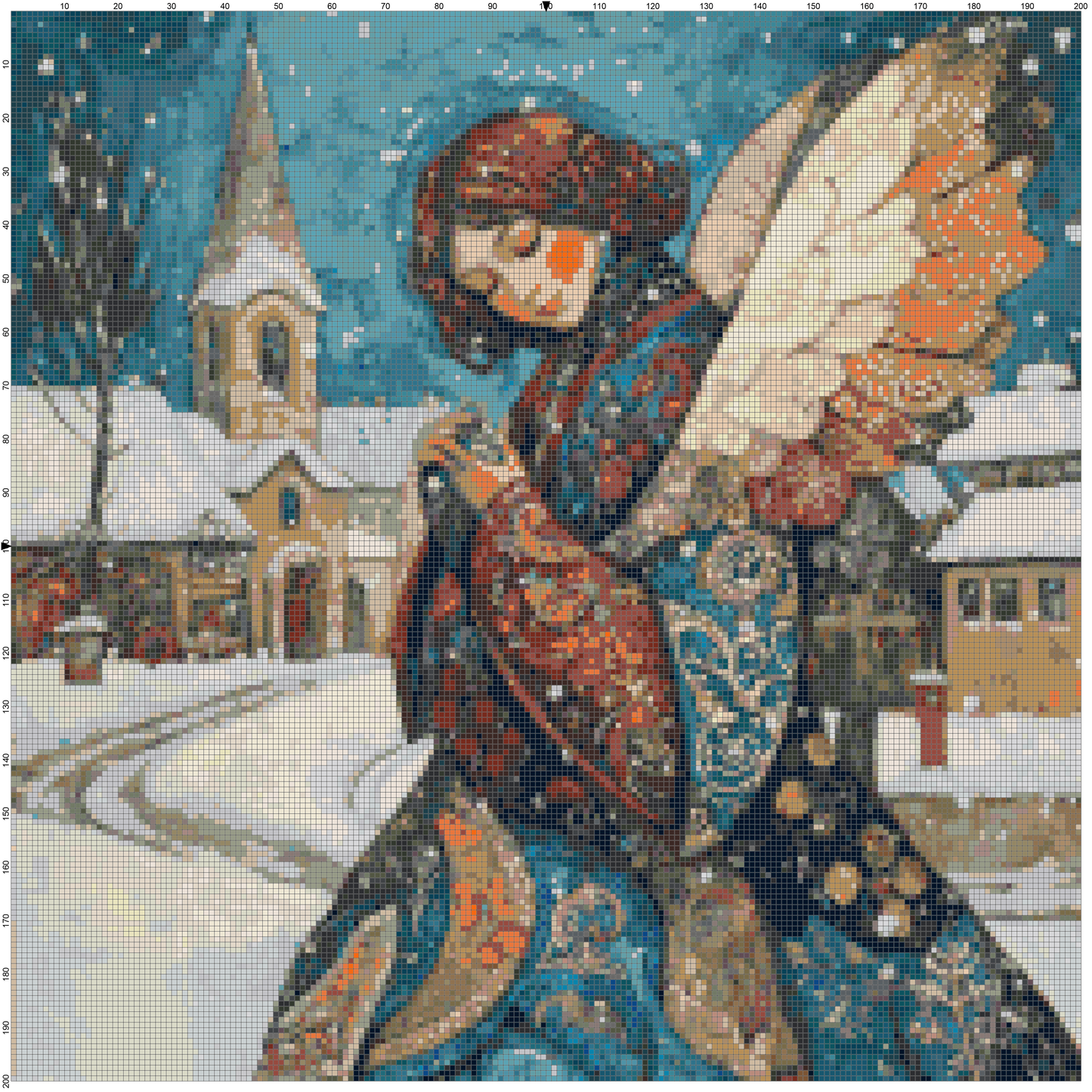Angels: Christmas Cross Stitch Patterns - Book 2