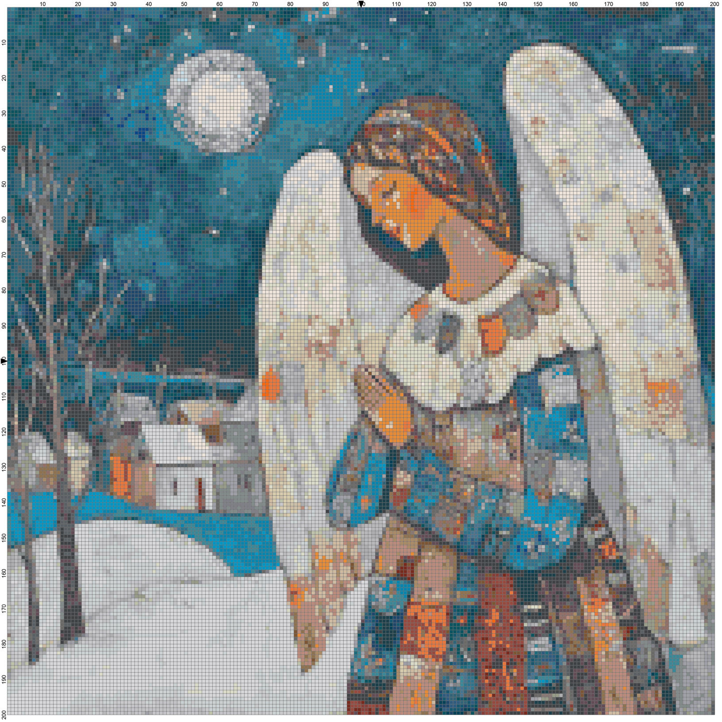 Angels: Christmas Cross Stitch Patterns - Book 4