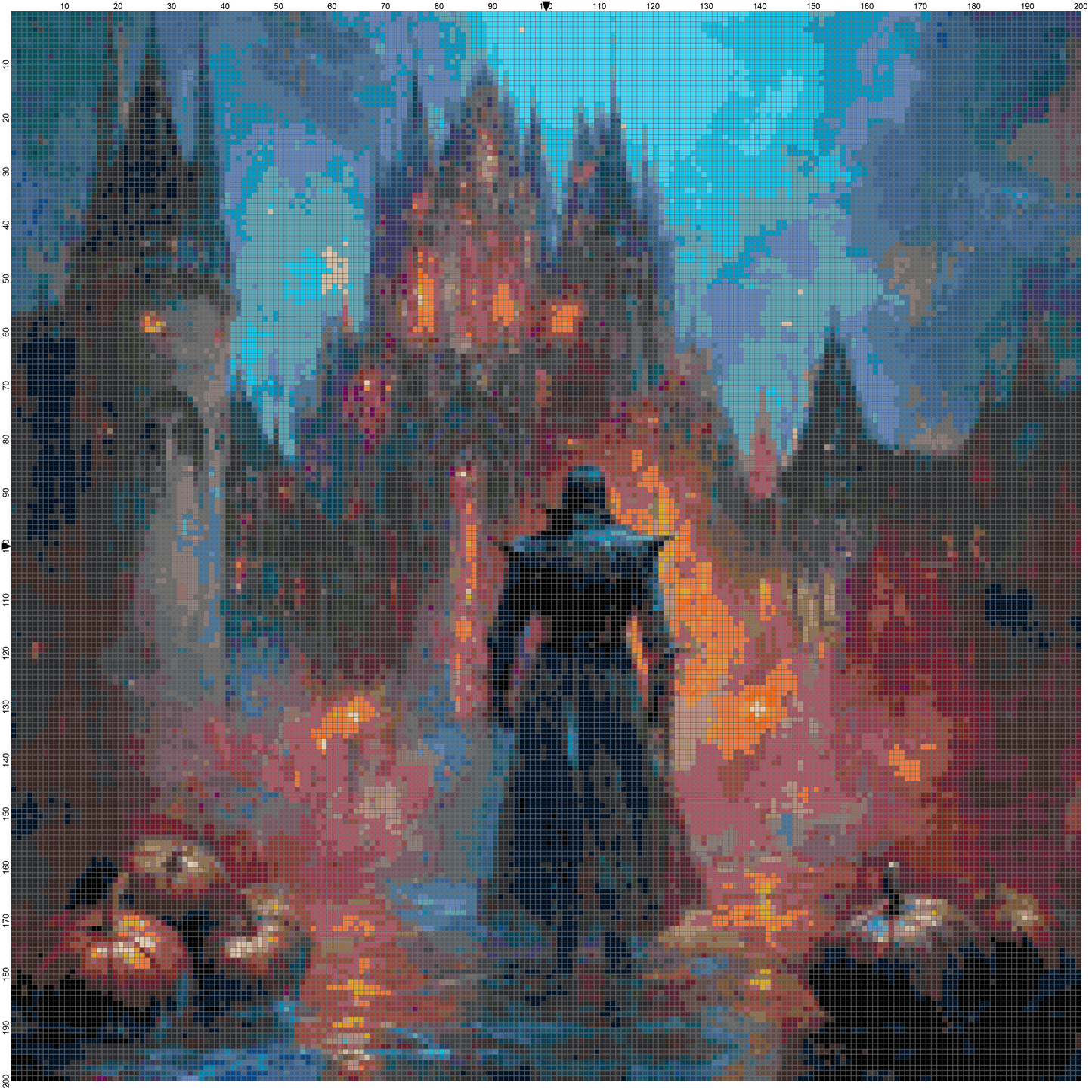 Magic Halloween: Cross Stitch Patterns - Book 7