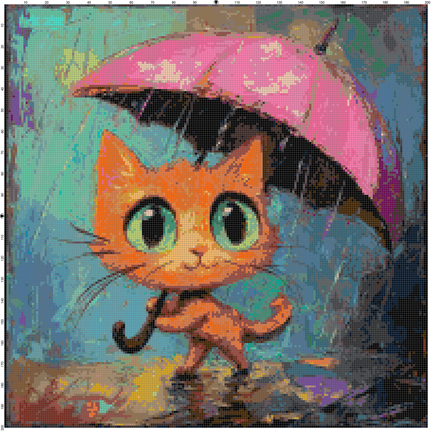 Kitten Magic: Cross Stitch Patterns - Book 7