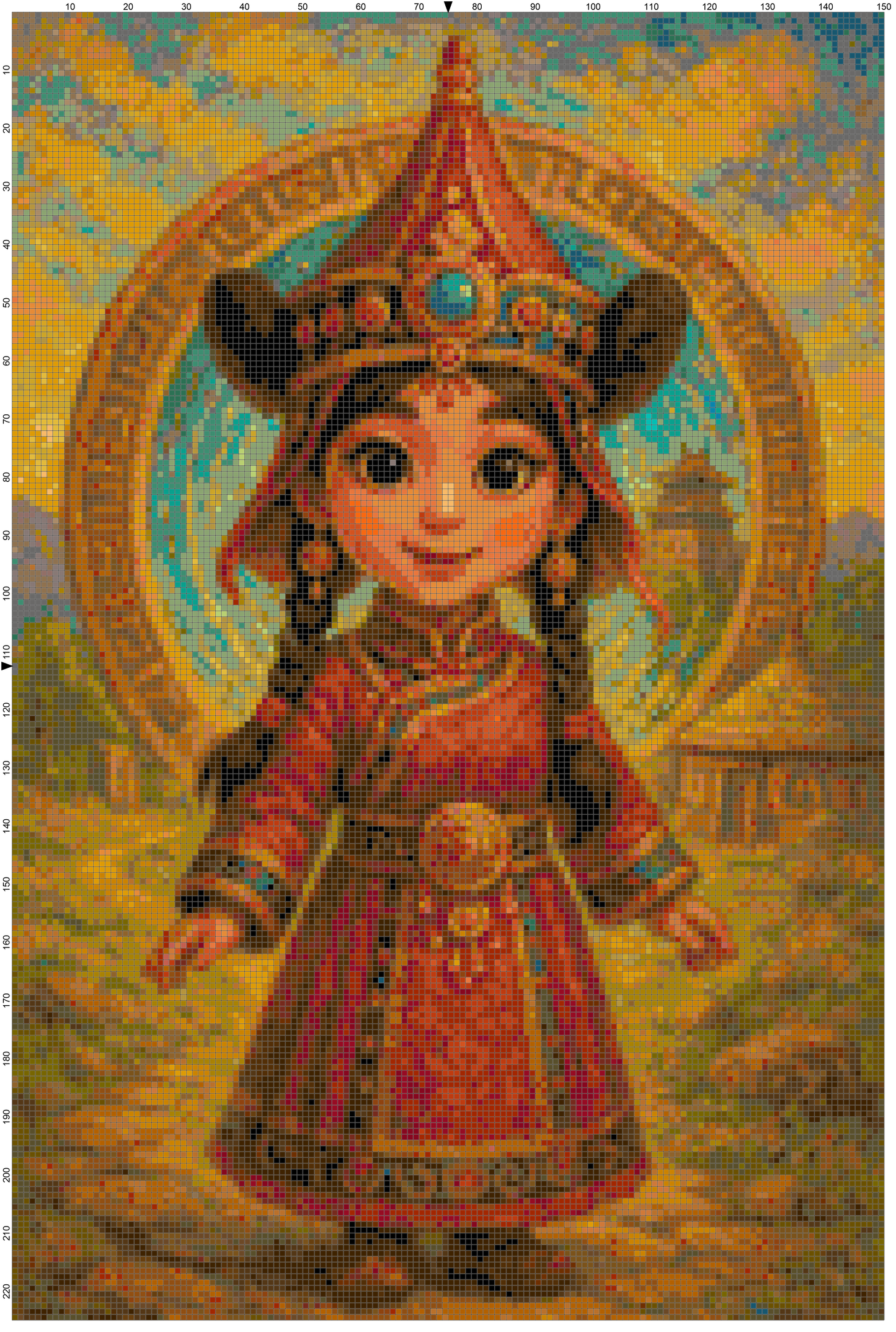 Little Princesses Around the World: Cross Stitch Patterns - Book 2