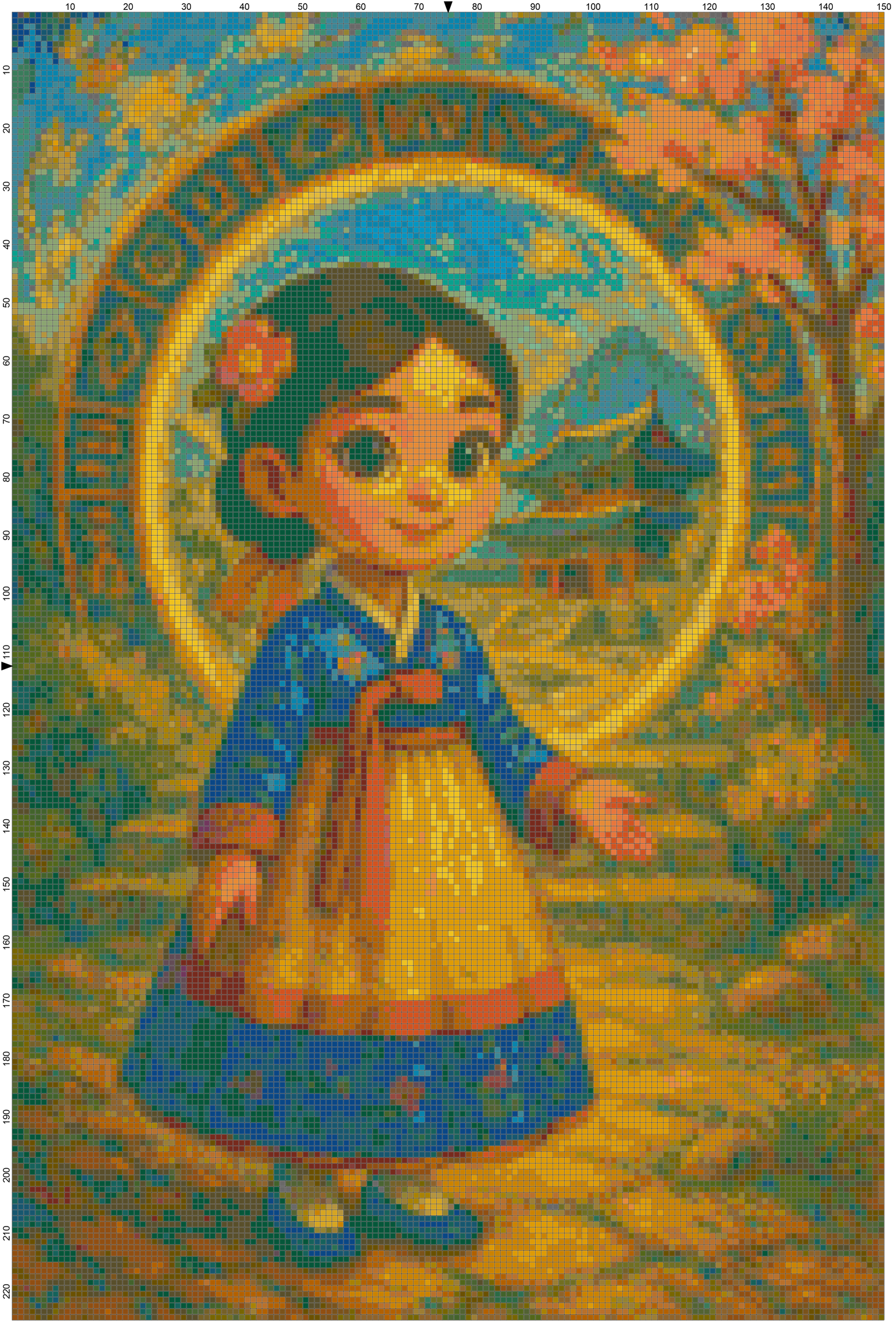 Little Princesses Around the World: Cross Stitch Patterns - Book 9