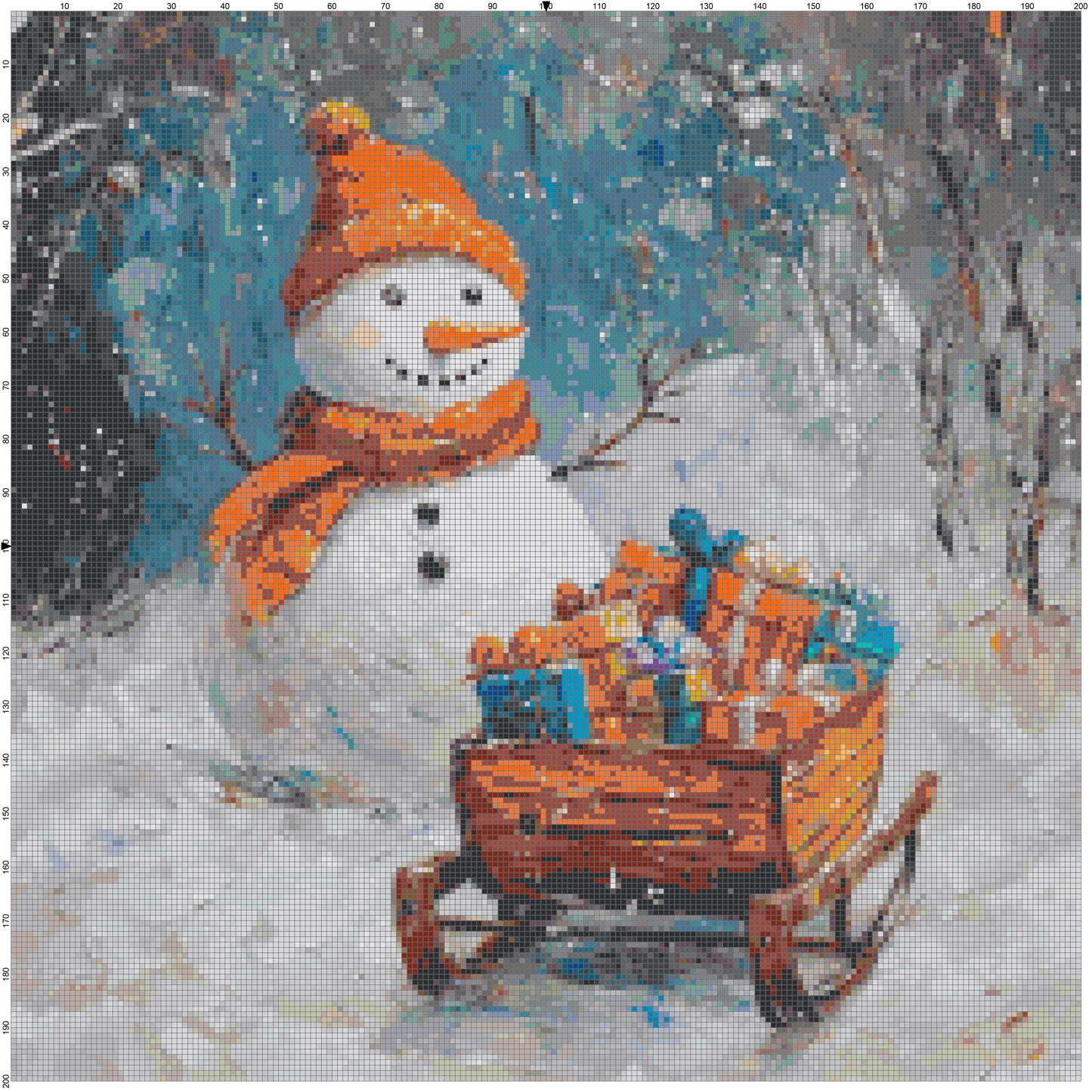 Magic Christmas: Christmas Cross Stitch Patterns - Book 6