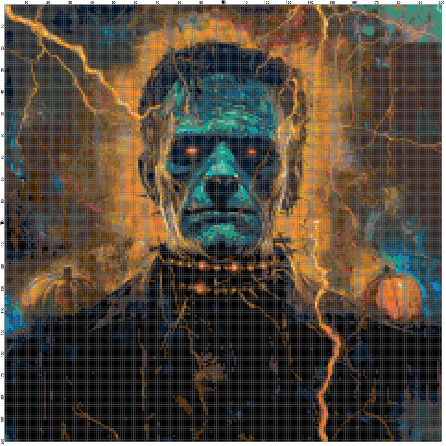 Magic Halloween: Cross Stitch Patterns - Book 15