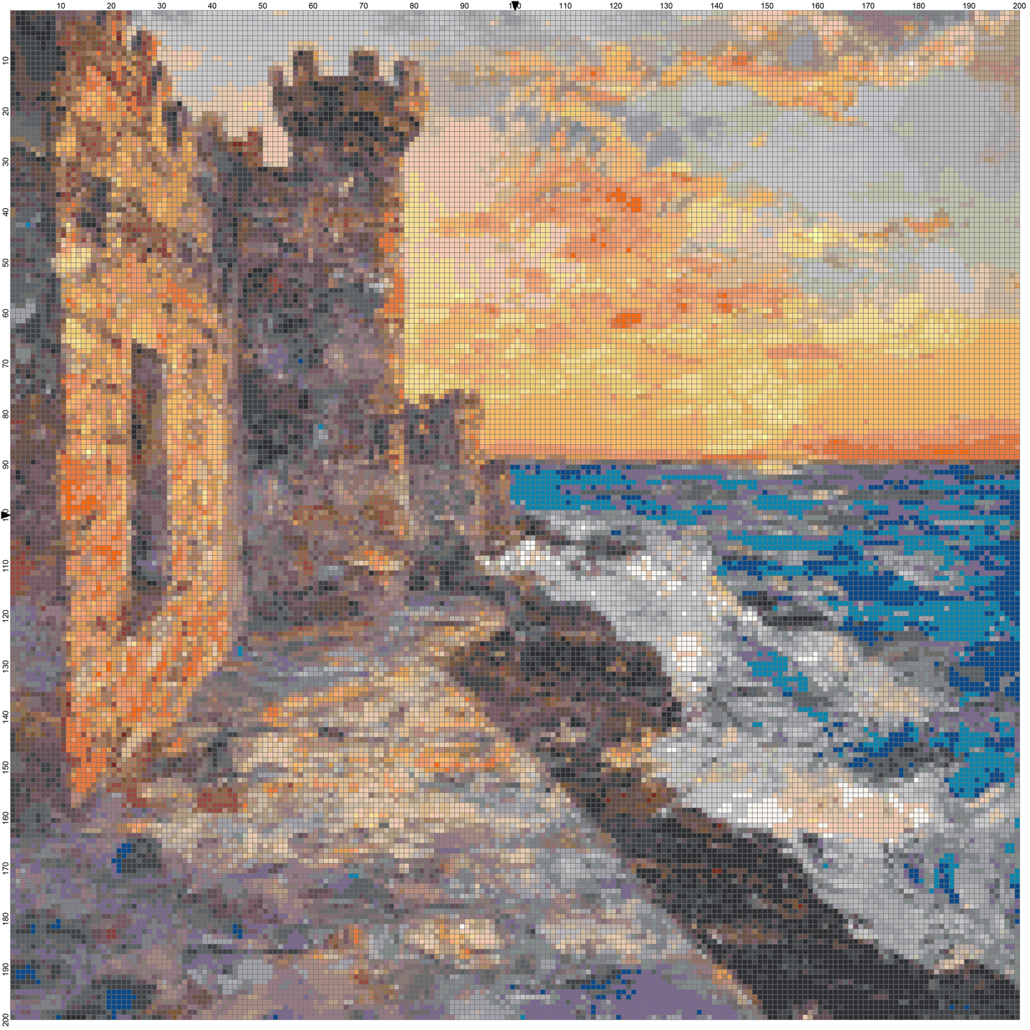 Romantic Architecture Collection: Cross Stitch Patterns - Book 13