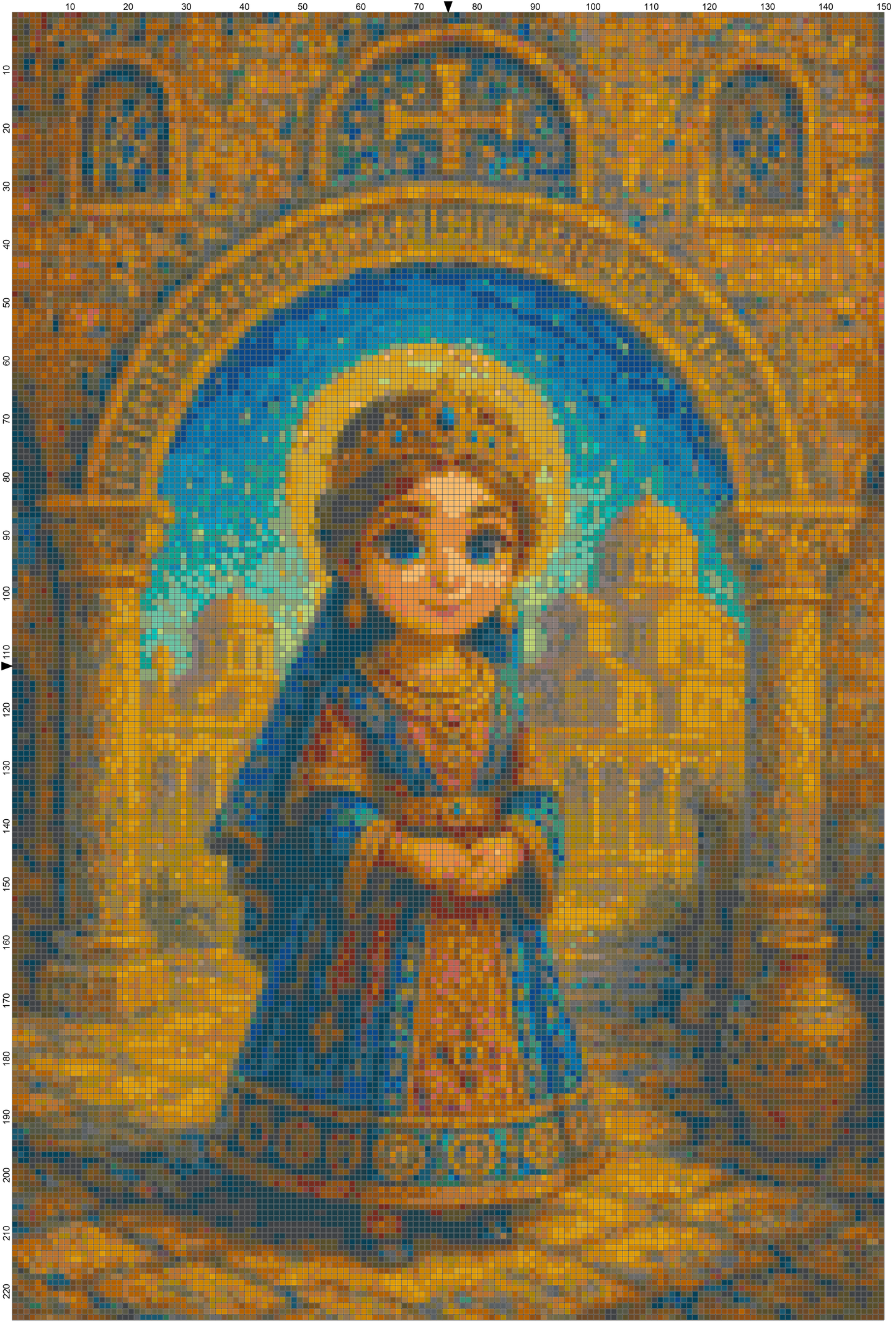 Little Princesses Around the World: Cross Stitch Patterns - Book 9