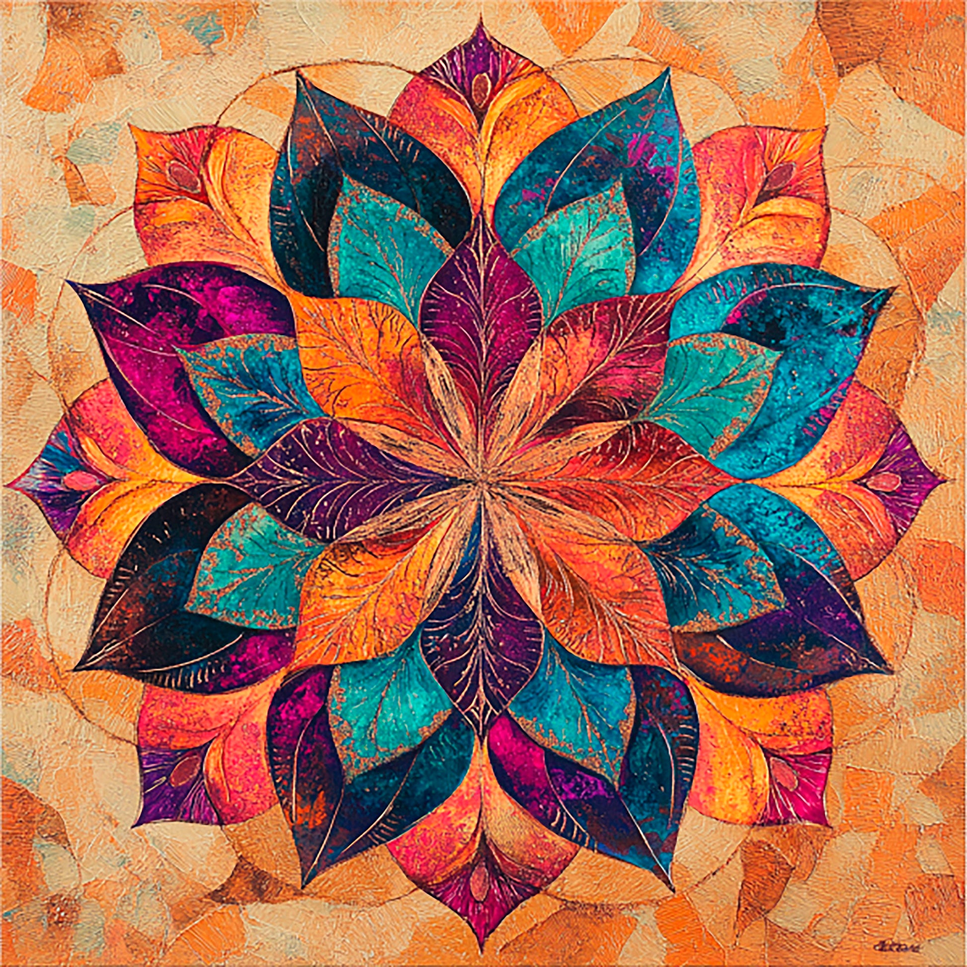 Color Vortex mandalas for meditation and relaxation — colorful printable mandala patterns in digital PDF format