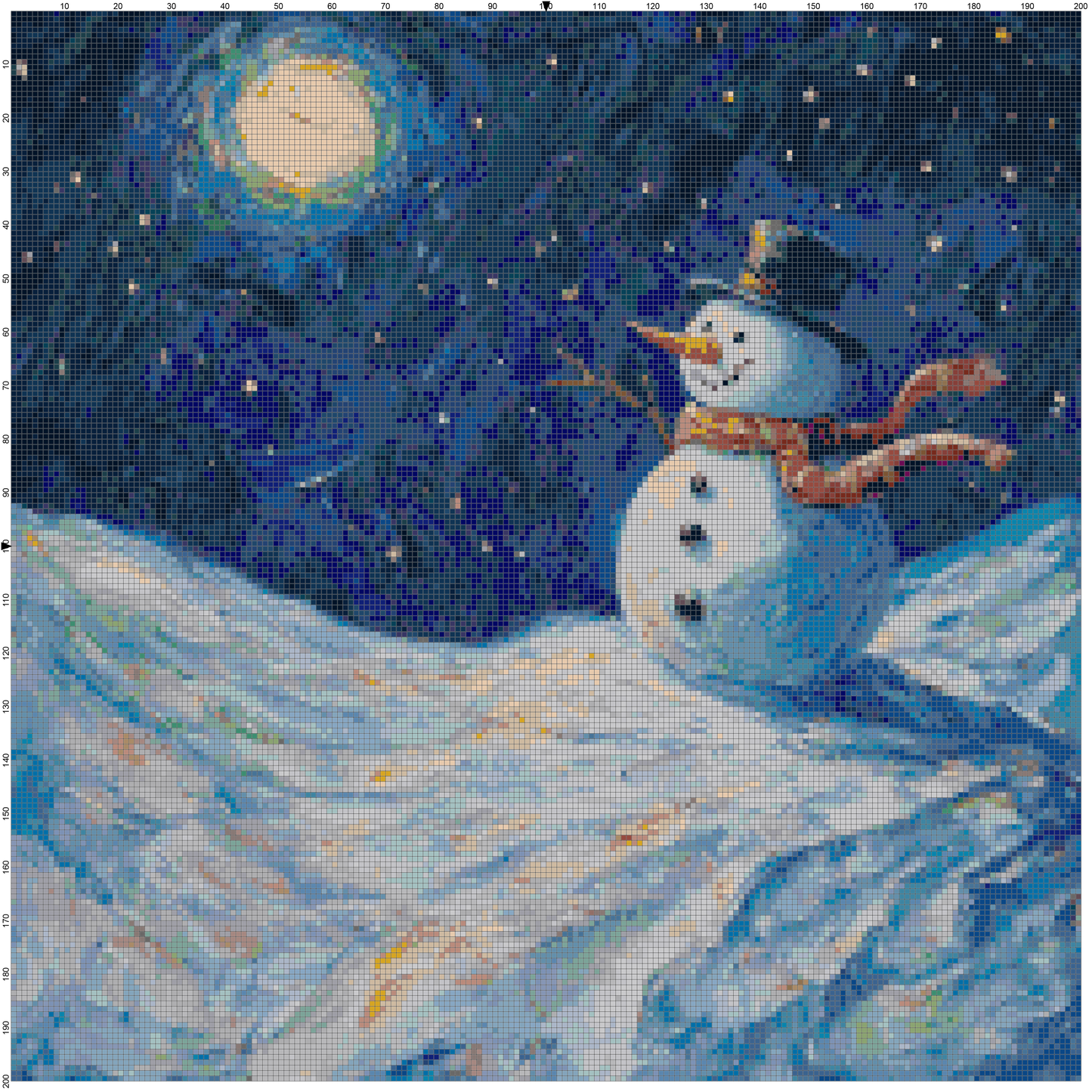 Magic Christmas: Christmas Cross Stitch Patterns - Book 7