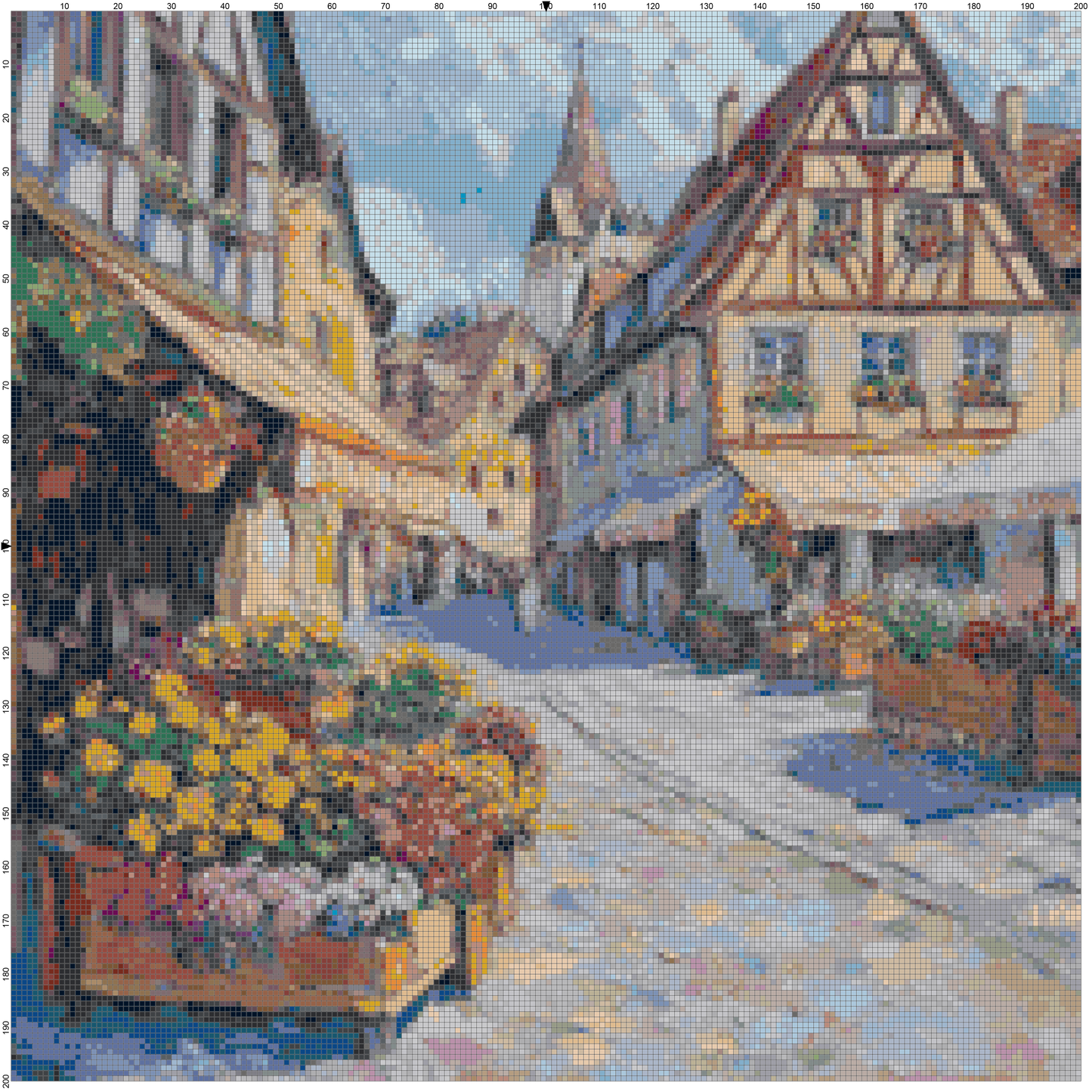 Romantic Architecture Collection: Cross Stitch Patterns - Book 21