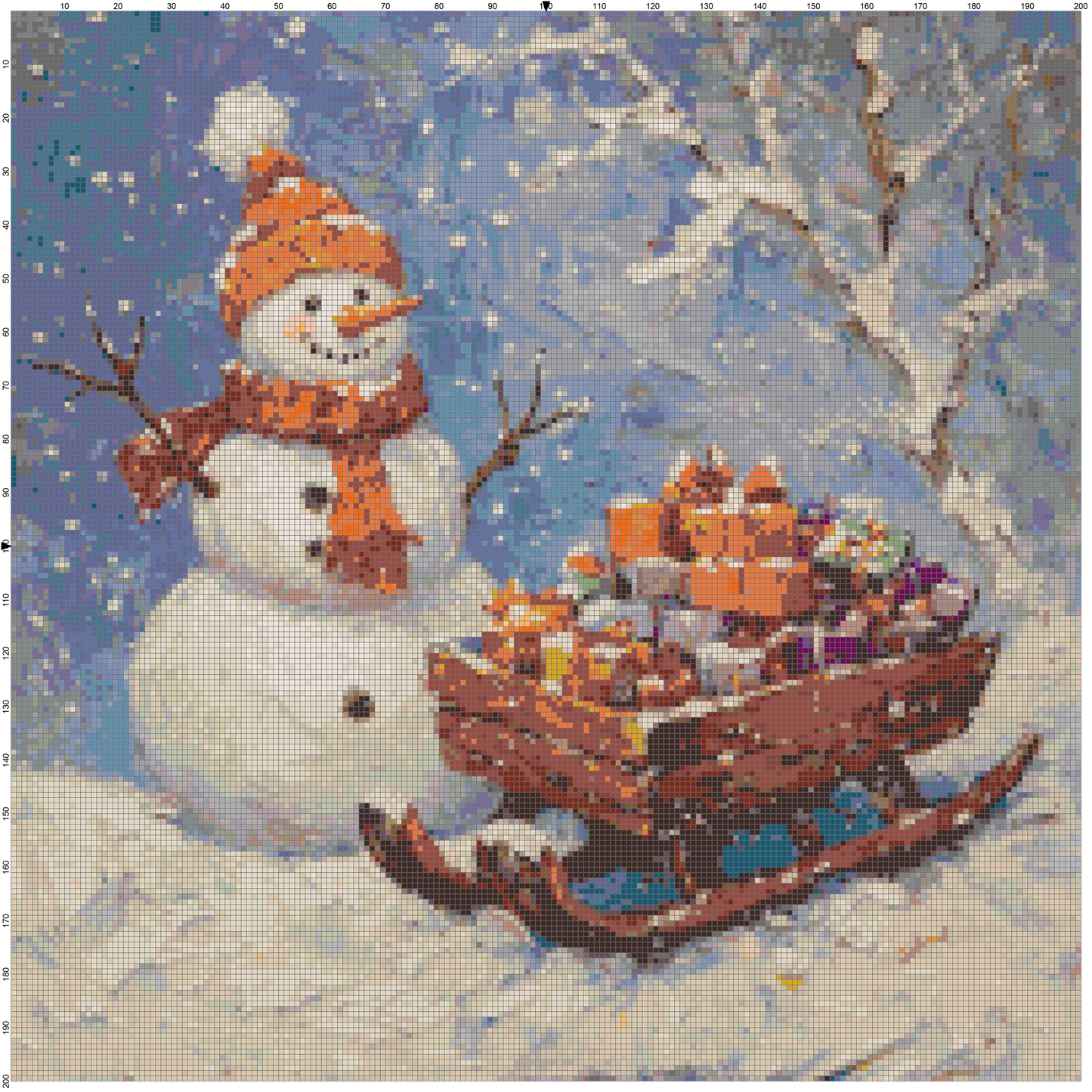 Magic Christmas: Christmas Cross Stitch Patterns - Book 3