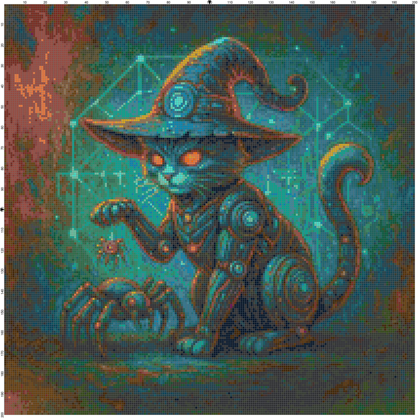 Magic Halloween: Cross Stitch Patterns - Book 29