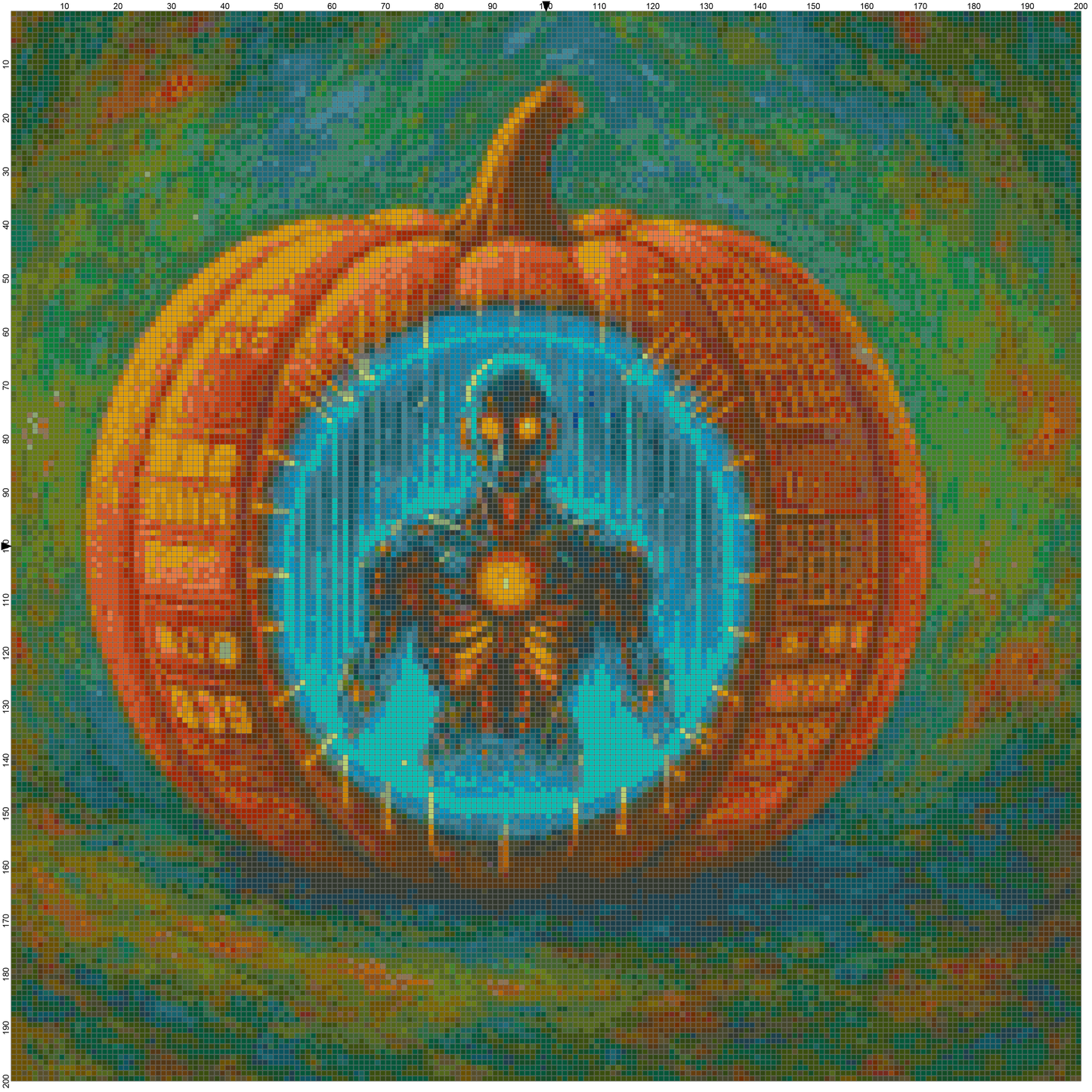 Magic Halloween: Cross Stitch Patterns - Book 28