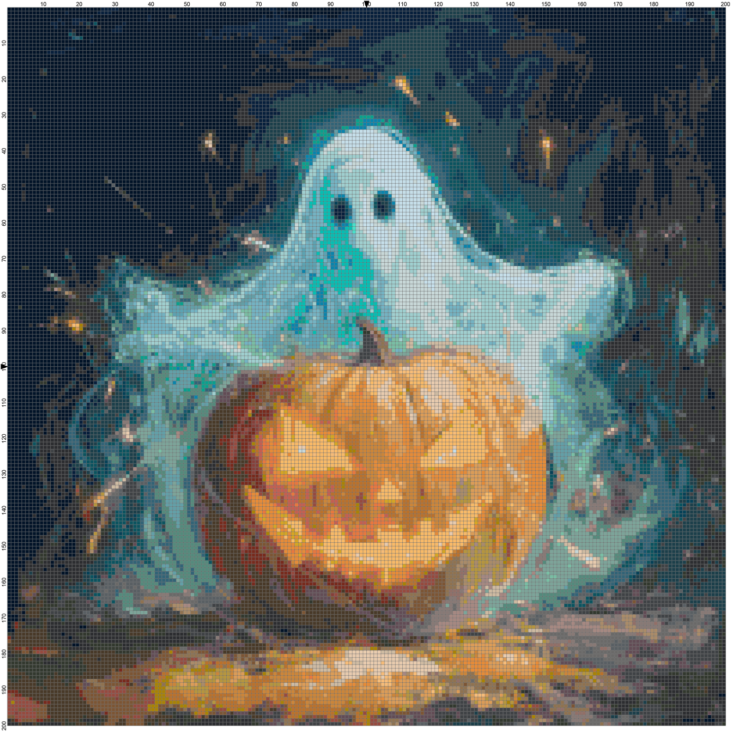 Magic Halloween: Cross Stitch Patterns - Book 19