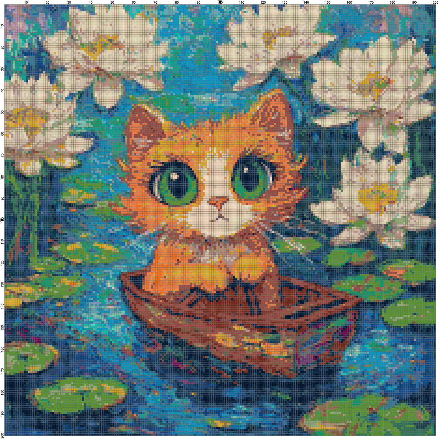 Kitten Magic: Cross Stitch Patterns - Book 1
