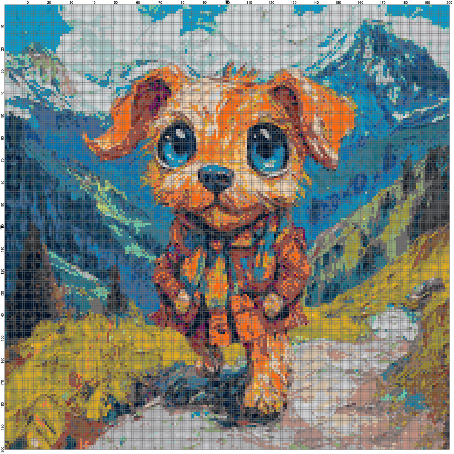 Puppy Magic: Cross Stitch Patterns - Book 6