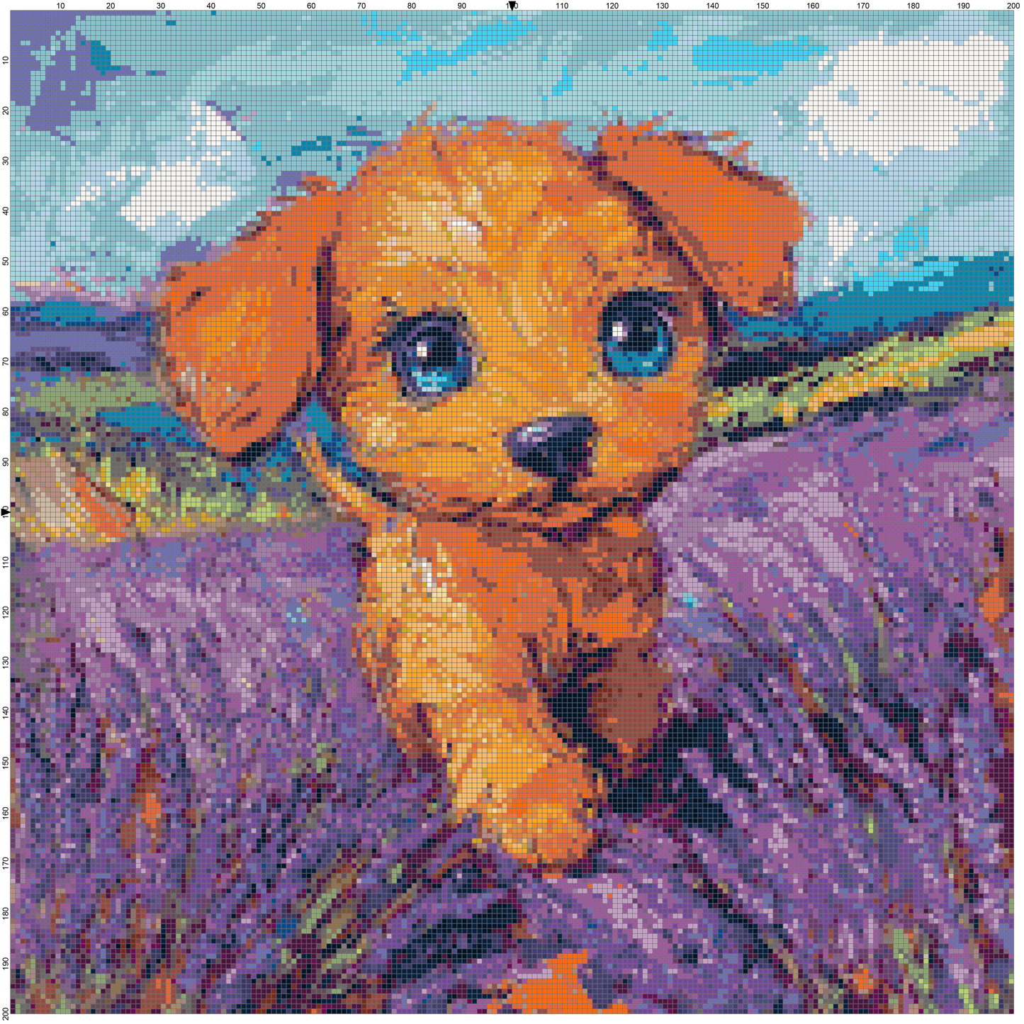 Puppy Magic: Cross Stitch Patterns - Book 6