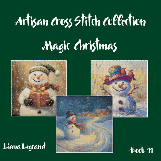 Magic Christmas: Christmas Cross Stitch Patterns - Book 11