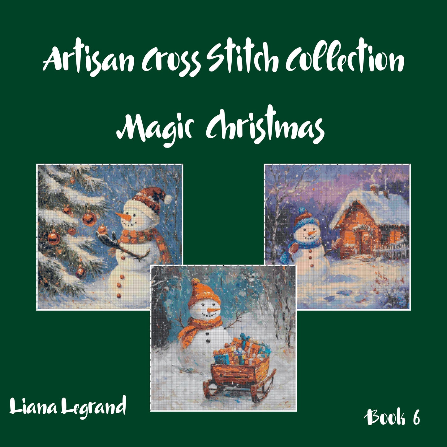 Magic Christmas: Christmas Cross Stitch Patterns - Book 6
