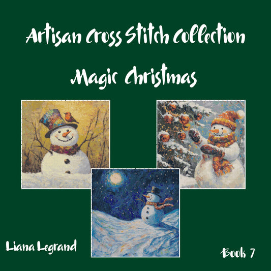 Magic Christmas: Christmas Cross Stitch Patterns - Book 7