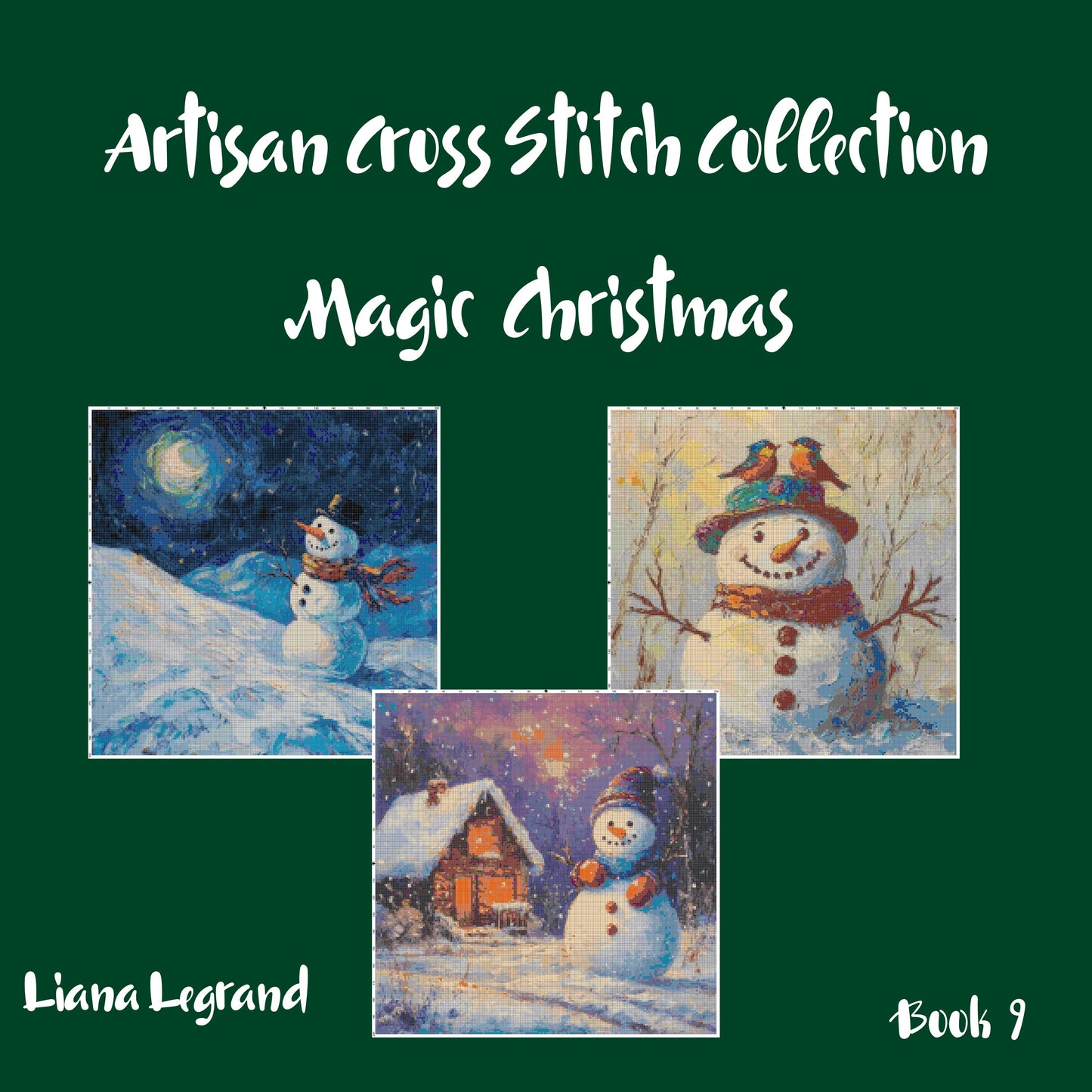 Magic Christmas: Christmas Cross Stitch Patterns - Book 9