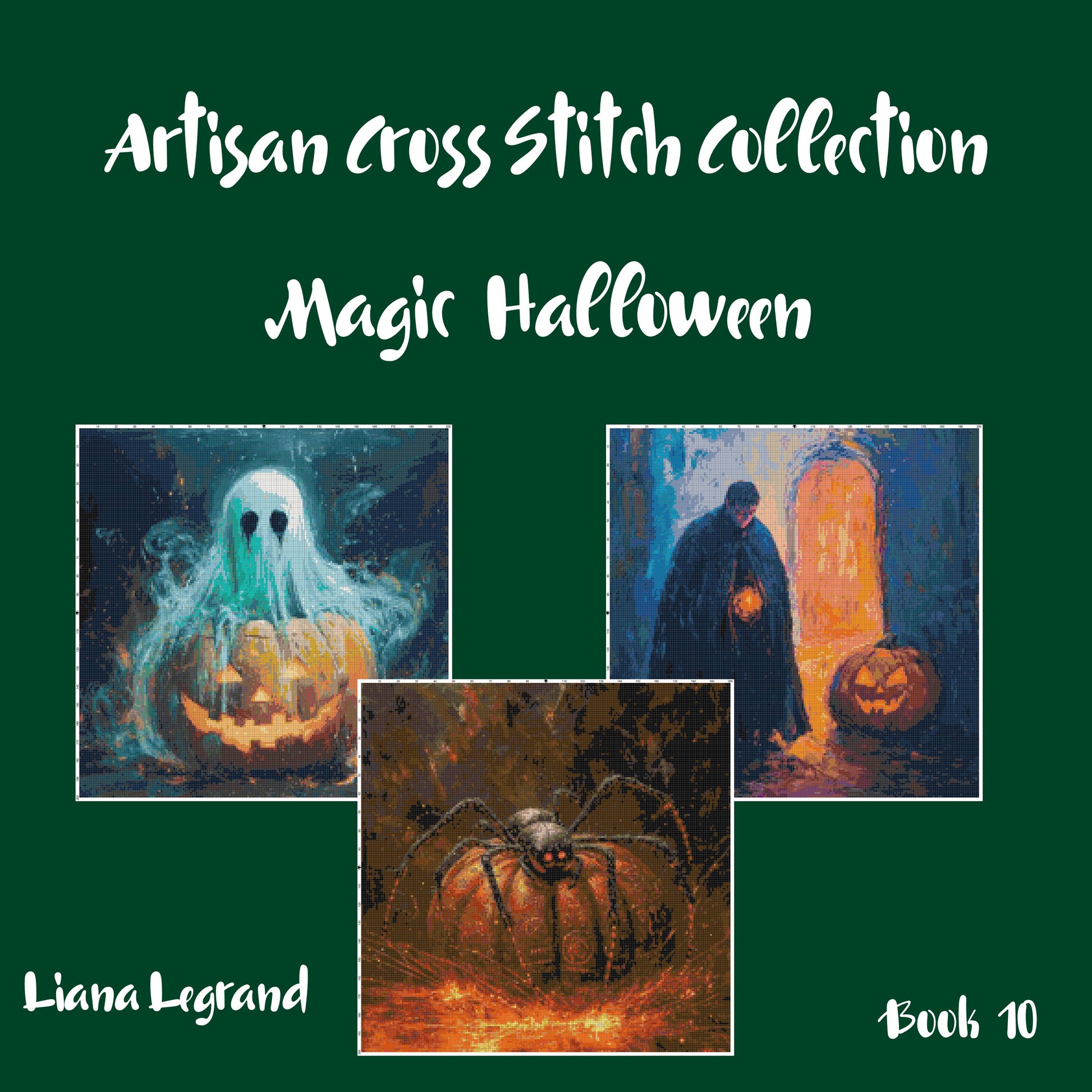Magic Halloween: Cross Stitch Printable Patterns