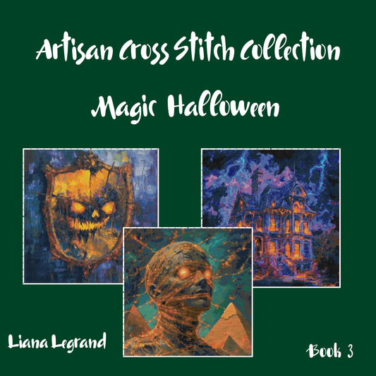 Magic Halloween: Cross Stitch Printable Patterns