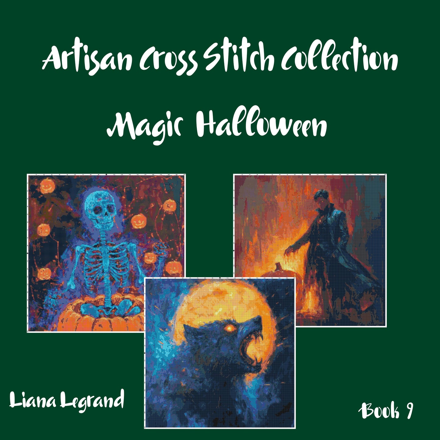 Magic Halloween: Cross Stitch Printable Patterns