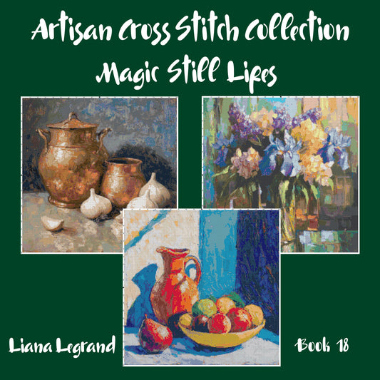 Still Life Collection : Cross Stitch Patterns- Book 18