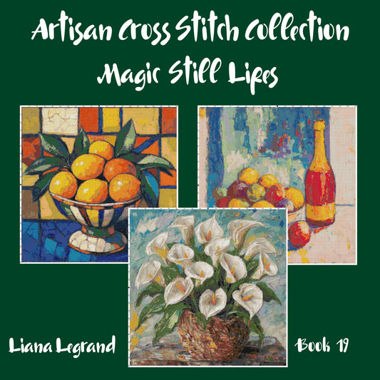 Still Life Collection: Cross Stitch Patterns - Book 19