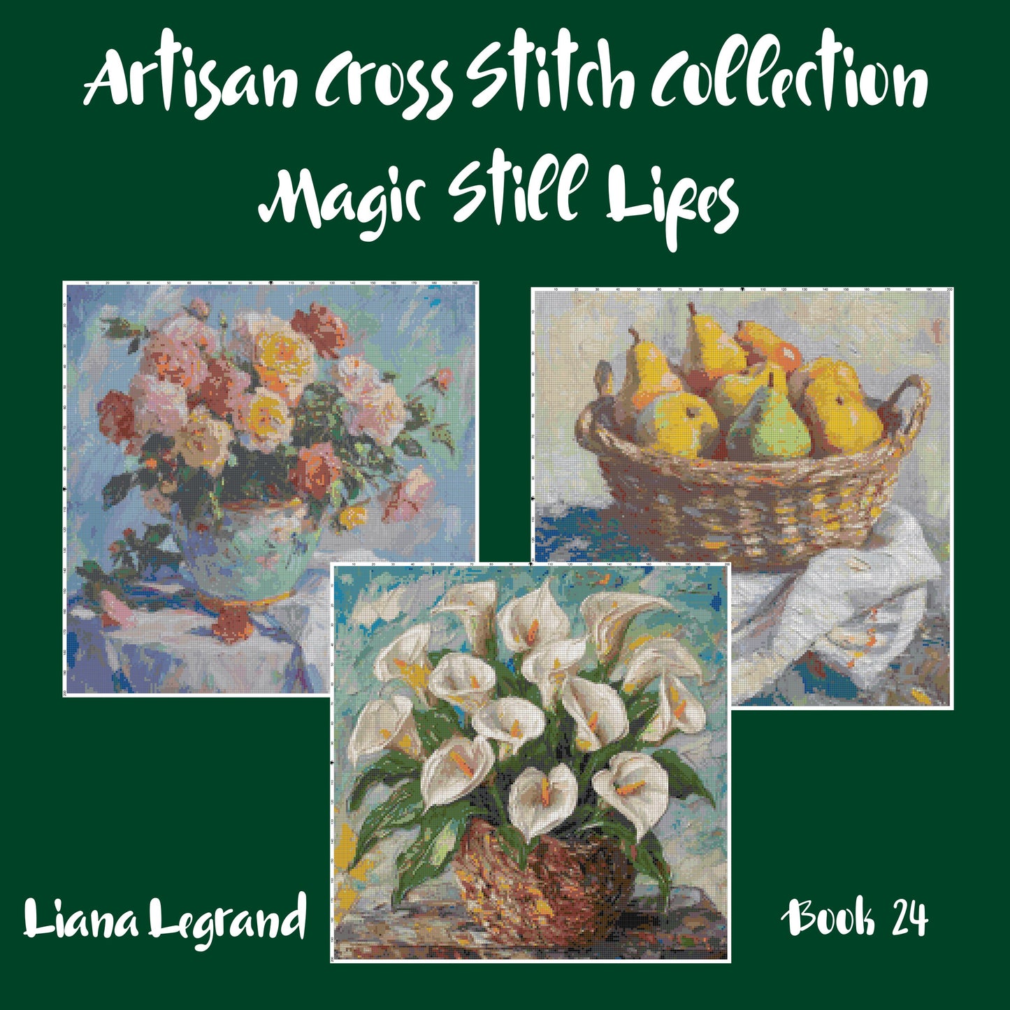 Still Life Collection: Cross Stitch Patterns - Book 24
