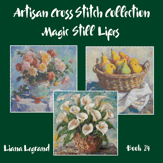 Still Life Collection: Cross Stitch Patterns - Book 24