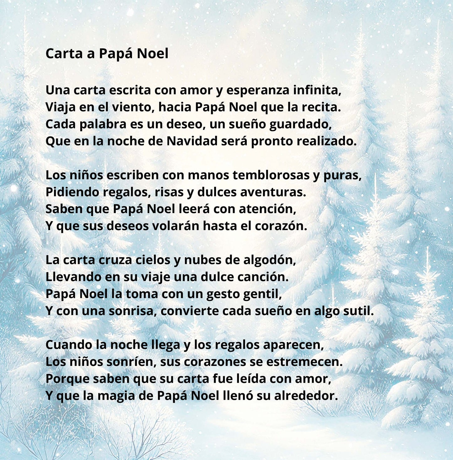 Winter Magic: Christmas & New Year Poetry Collection - Spanish edition