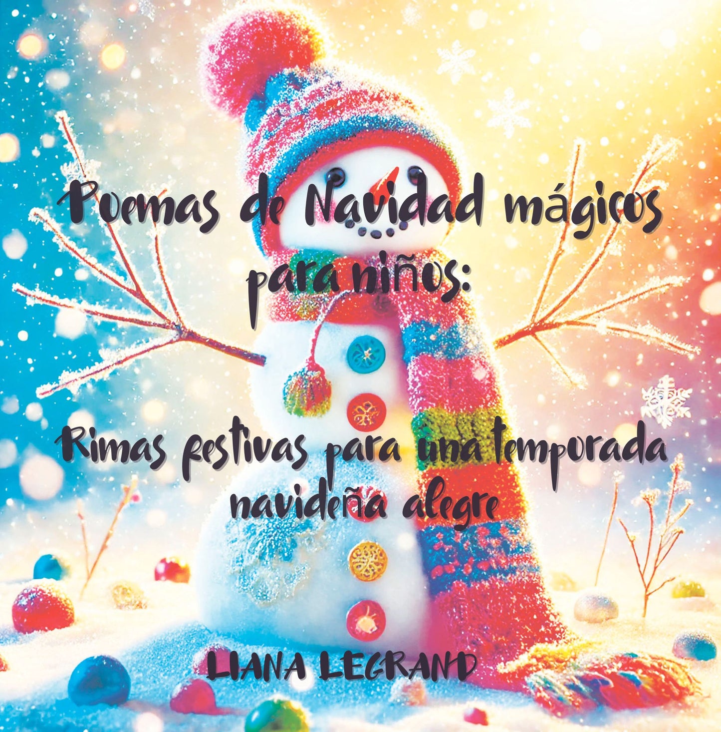 Winter Magic: Christmas & New Year Poetry Collection - Spanish edition