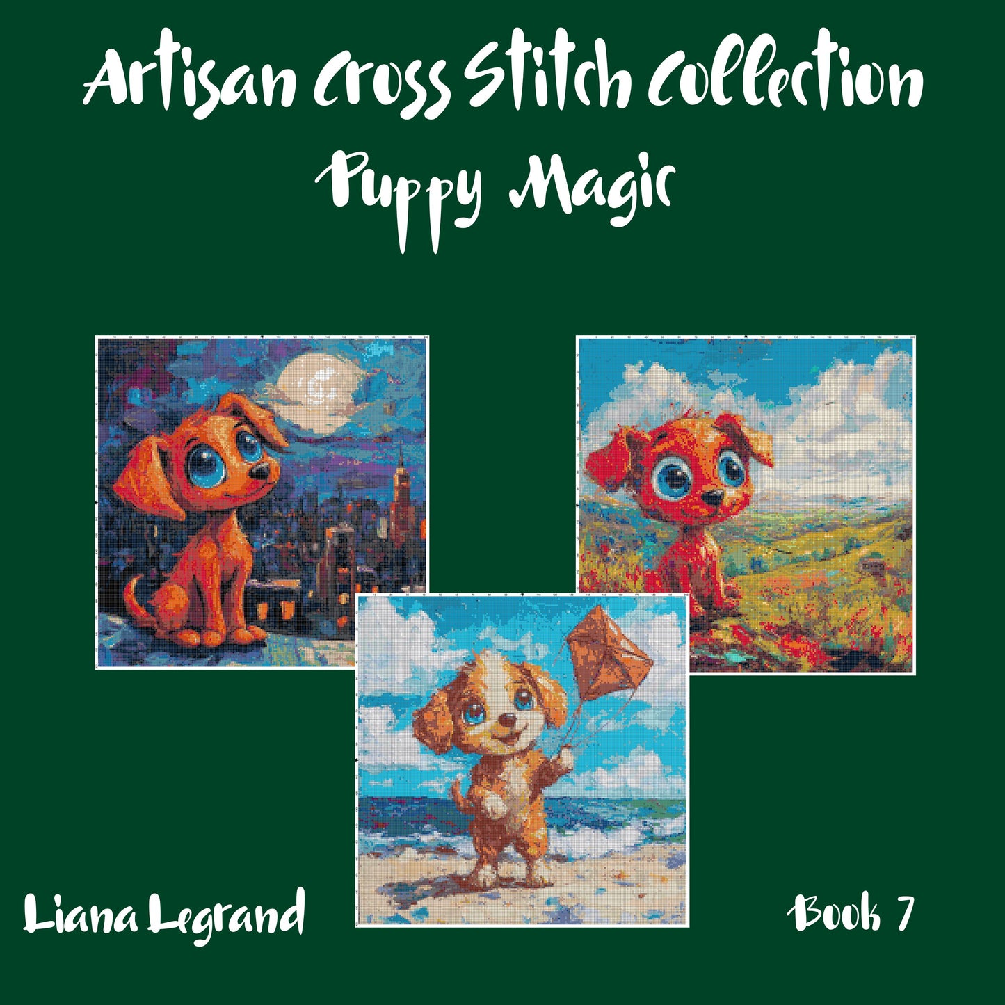 Puppy Magic: Cross Stitch Patterns - Book 7