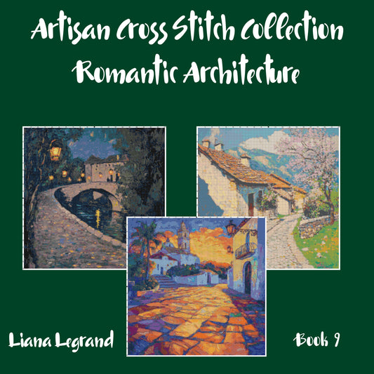 Romantic Architecture Collection: Cross Stitch Patterns - Book 9
