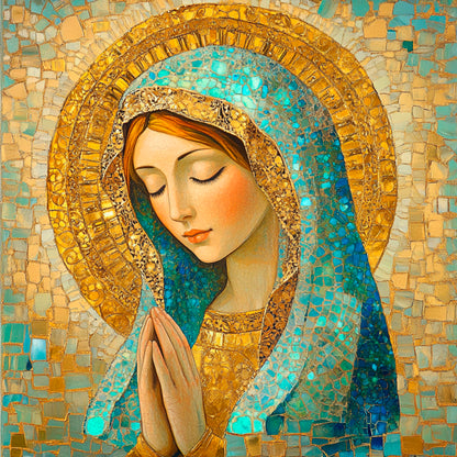 Diamond Painting Virgin Mary - Book 9