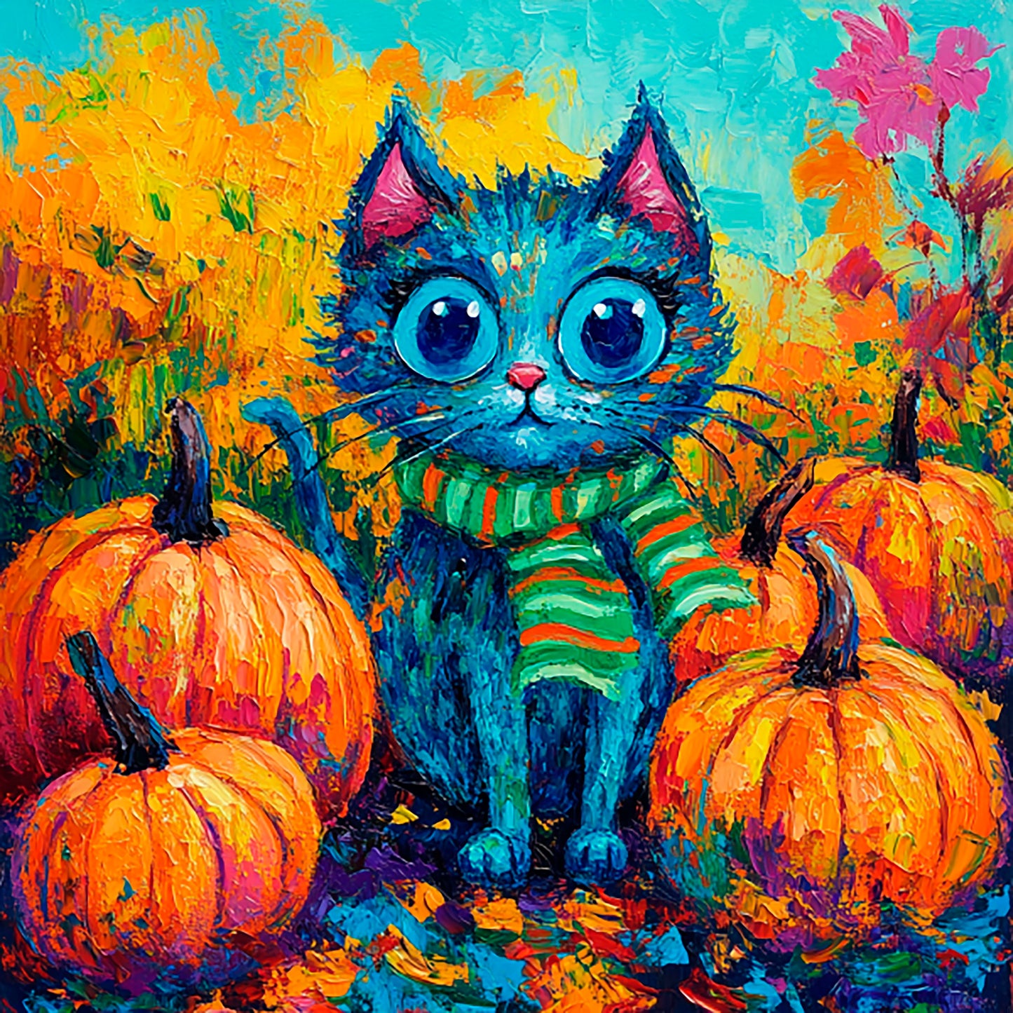 Diamond Paintinng Magic Cats - Book 1