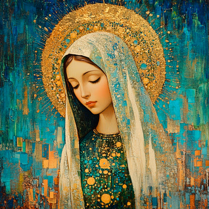Diamond Painting Virgin Mary - Book 10